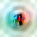 Path-guided feature visualization of mixed3b channel 4