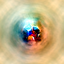Path-guided feature visualization of mixed3b channel 9