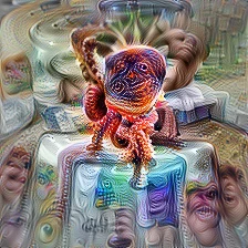 mixed5a:400, 2017 Lucid defaults: a jumble with a dog’s face